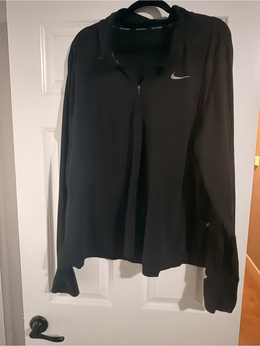 Nike Women’s Black Full-Zip Athletic Hoodie